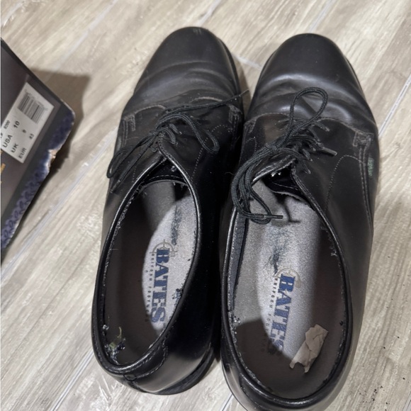 Men’s black bates dress shoes size 10 - Picture 3 of 9